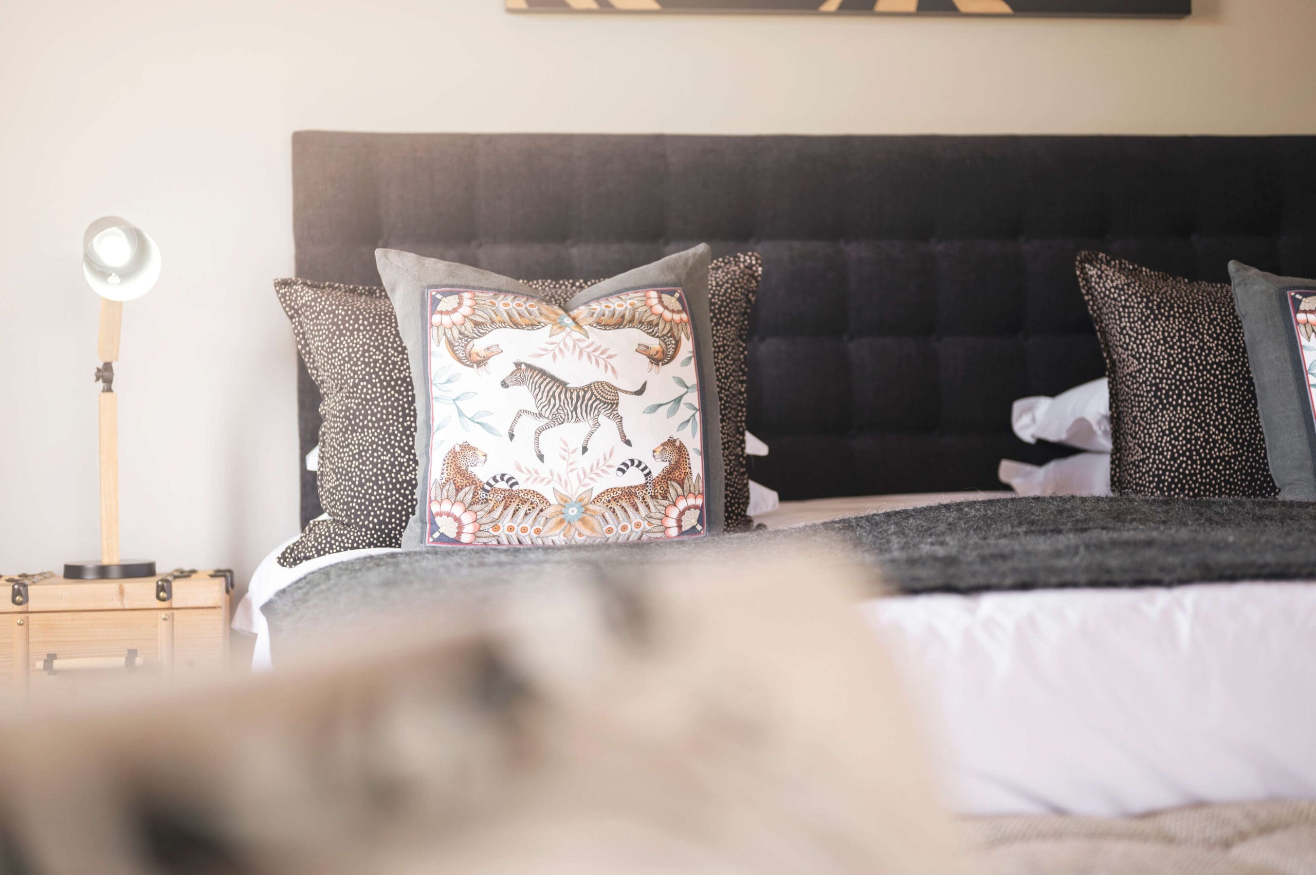 The luxurious Ubuninzi Hunting Safaris lodge, ready to welcome guests.